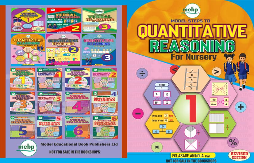 MODEL STEPS TO QUANTITATIVE REASONING For Nursery 1