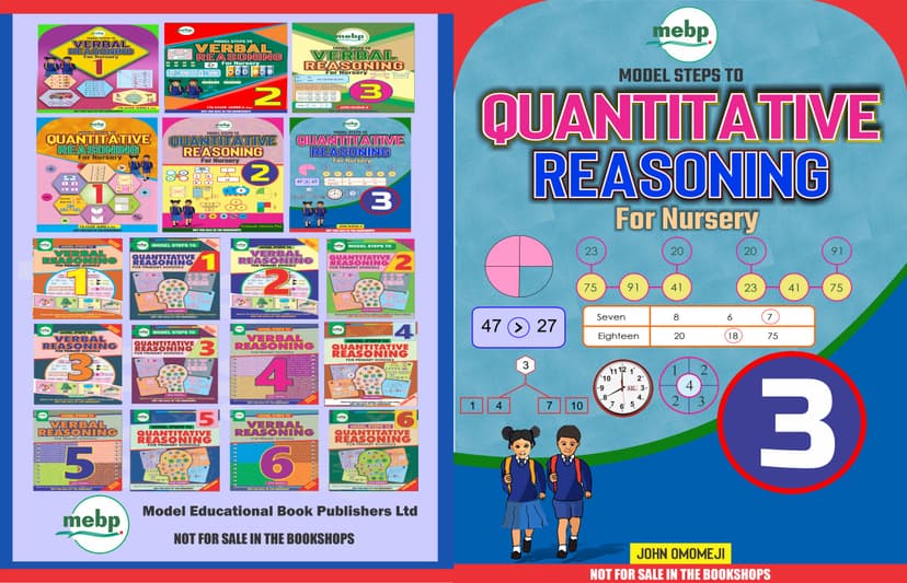 MODEL STEPS TO QUANTITATIVE REASONING For Nursery 3