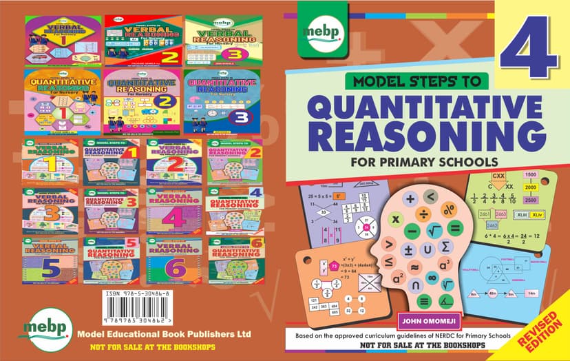 MODEL STEPS TO QUANTITATIVE REASONING FOR PRIMARY SCHOOLS 4