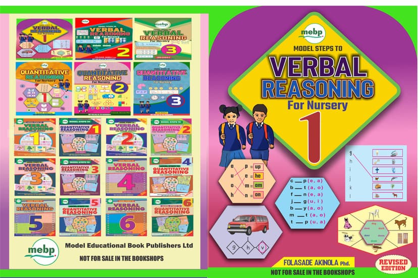 MODEL STEPS TO VERBAL REASONING For Nursery 1