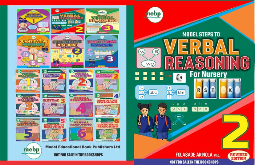 MODEL STEPS TO VERBAL REASONING For Nursery 2