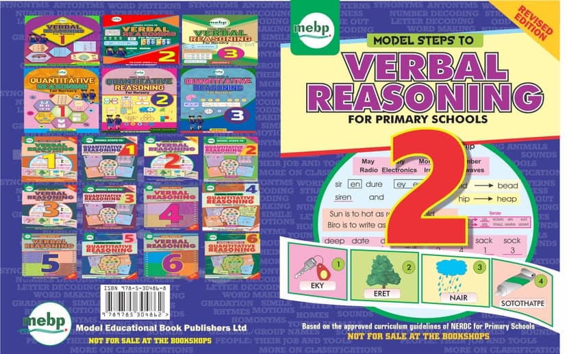 MODEL STEPS TO VERBAL REASONING FOR PRIMARY SCHOOLS 2