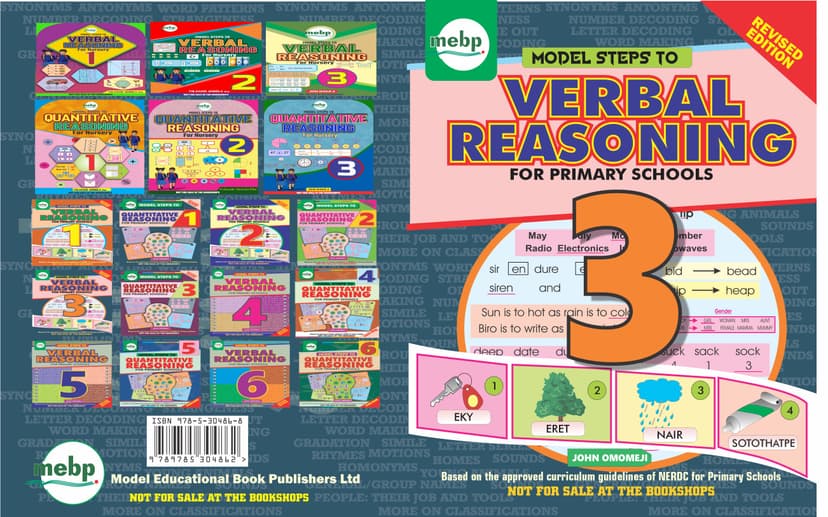 MODEL STEPS TO VERBAL REASONING FOR PRIMARY SCHOOLS 3