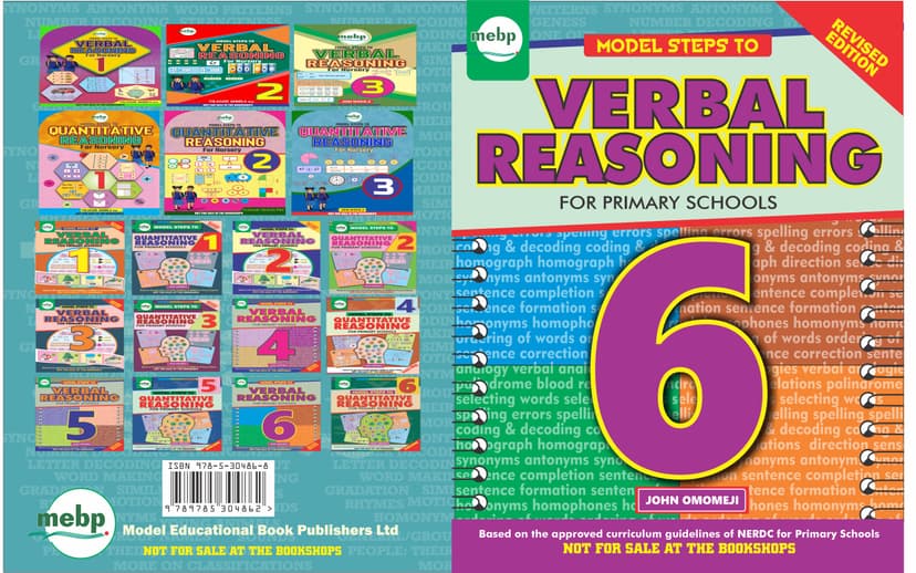 MODEL STEPS TO VERBAL REASONING FOR PRIMARY SCHOOLS 6